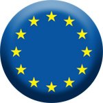 round flag of the European Union